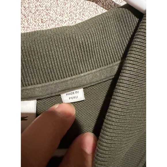 Lacoste Classic Fit Polo Shirt Olive Green Mens 3XL Short Sleeve Cotton - Picture 6 of 9